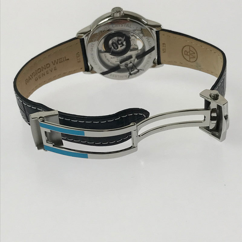 【中古美品】【メンズ】 RAYMOND WEIL レイモンド ウェイル MAESTRO AUTOMATIC WATCH 2240-STC-J0508 マエストロ オートマチック ウォッチ 自動巻き アナログ 腕時計 195-260621-rt-21-tagh カラー：シルバー 万代Net店