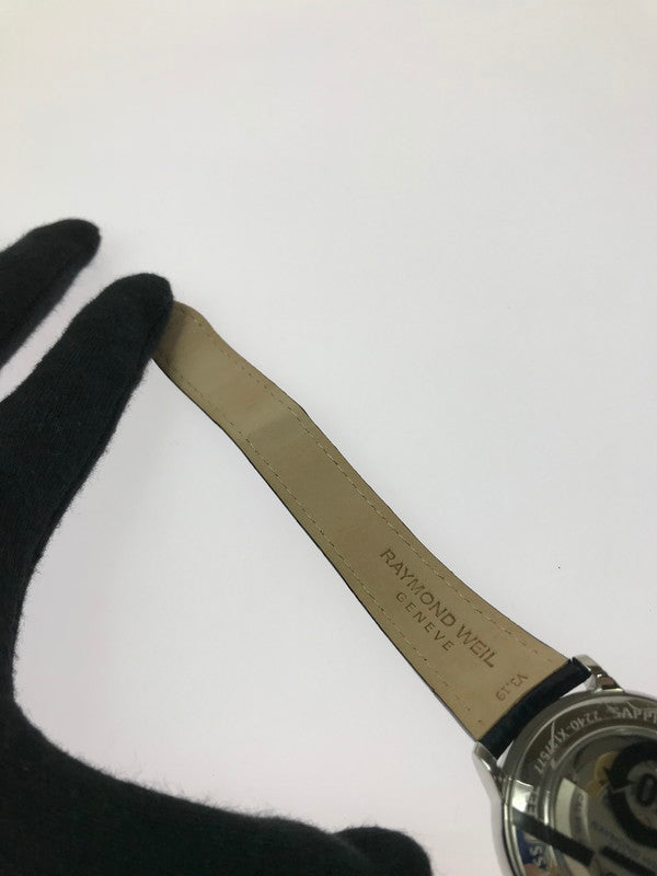 【中古美品】【メンズ】 RAYMOND WEIL レイモンド ウェイル MAESTRO AUTOMATIC WATCH 2240-STC-J0508 マエストロ オートマチック ウォッチ 自動巻き アナログ 腕時計 195-260621-rt-21-tagh カラー：シルバー 万代Net店