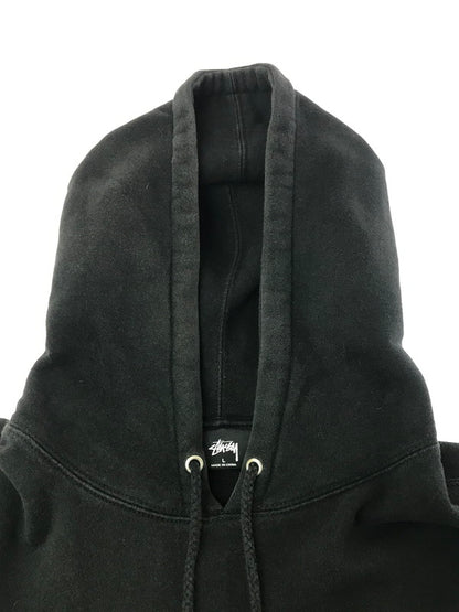【現状渡し品】【メンズ】 STUSSY ステューシー OVAL LOGO HOODIE 118358 オーバルロゴ フーディー パーカー 142-260629-na-14-tagh サイズ：L カラー：ブラック 万代Net店