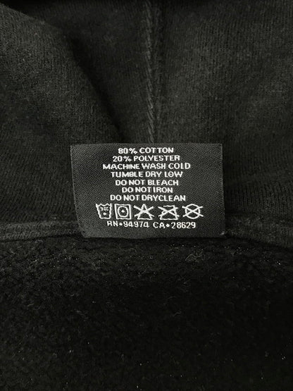 【現状渡し品】【メンズ】 STUSSY ステューシー OVAL LOGO HOODIE 118358 オーバルロゴ フーディー パーカー 142-260629-na-14-tagh サイズ：L カラー：ブラック 万代Net店