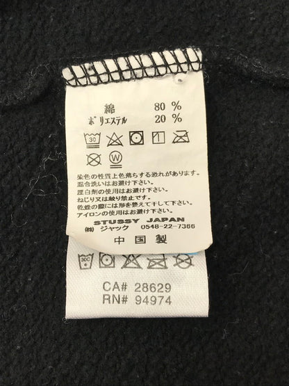【現状渡し品】【メンズ】 STUSSY ステューシー OVAL LOGO HOODIE 118358 オーバルロゴ フーディー パーカー 142-260629-na-14-tagh サイズ：L カラー：ブラック 万代Net店