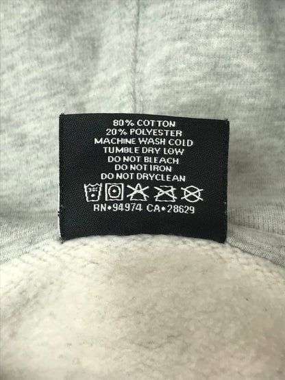【中古品】【メンズ】 STUSSY ステューシー OVAL LOGO HOODIE 118358 オーバルロゴ フーディー パーカー 142-260629-na-15-tagh サイズ：L カラー：グレー 万代Net店