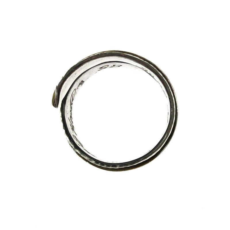 【中古品】【メンズ】 BIG HAND ビッグハンド 0184 SILVER HALF BRASS シルバー ハーフ ブラス FEATHER RING フェザー リング 指輪 アクセサリー 191-260629-ty-06-tagh カラー：シルバー 万代Net店