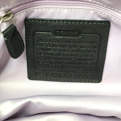 【中古品】【レディース】 COACH コーチ LEATHER HAND BAG レザー ハンド バッグ 鞄 カバン 180-260704-ty-02-tagh カラー：ブラック 万代Net店