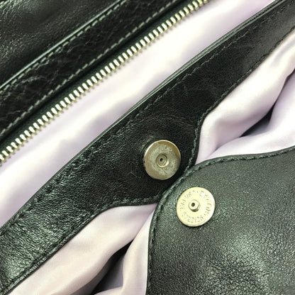 【中古品】【レディース】 COACH コーチ LEATHER HAND BAG レザー ハンド バッグ 鞄 カバン 180-260704-ty-02-tagh カラー：ブラック 万代Net店