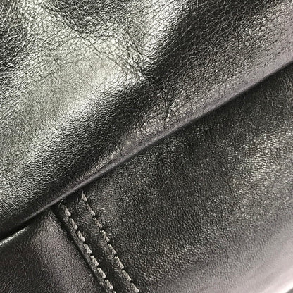 【中古品】【レディース】 COACH コーチ LEATHER HAND BAG レザー ハンド バッグ 鞄 カバン 180-260704-ty-02-tagh カラー：ブラック 万代Net店