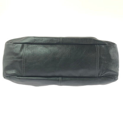 【中古品】【レディース】 COACH コーチ LEATHER HAND BAG レザー ハンド バッグ 鞄 カバン 180-260704-ty-02-tagh カラー：ブラック 万代Net店