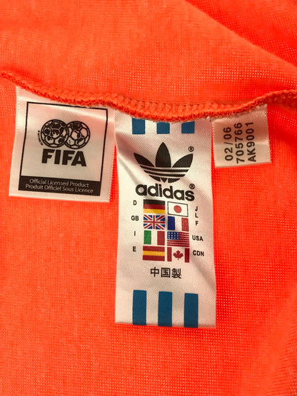 【中古品】【メンズ】 ADIDAS アディダス NEDERLAND TRUCK JACKET 0206 705766 AK9001 オランダ代表 トラックジャケット 146-260629-na-12-tagh サイズ：L カラー：オレンジ 万代Net店