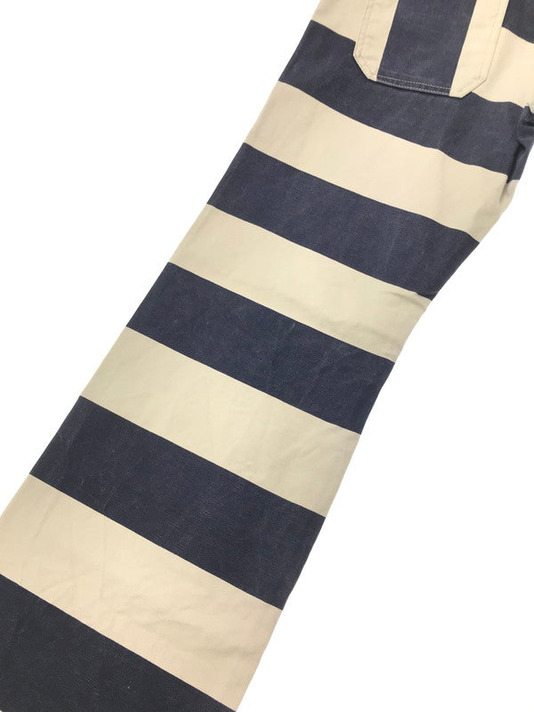 【中古品】【メンズ】 ROAD RUNNER ロード ランナー PRISONER PANTS プリズナー パンツ ボトムス 156-260709-rt-04-tag サイズ：S カラー：ブルー/ベージュ系 万代Net店