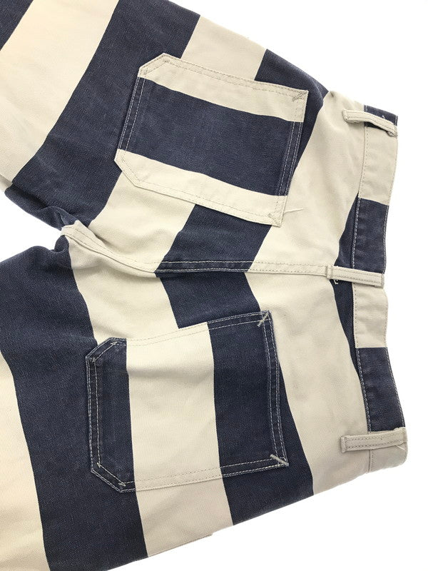 【中古品】【メンズ】 ROAD RUNNER ロード ランナー PRISONER PANTS プリズナー パンツ ボトムス 156-260709-rt-04-tag サイズ：S カラー：ブルー/ベージュ系 万代Net店