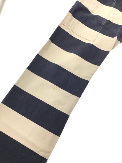 【中古品】【メンズ】 ROAD RUNNER ロード ランナー PRISONER PANTS プリズナー パンツ ボトムス 156-260709-rt-04-tag サイズ：S カラー：ブルー/ベージュ系 万代Net店