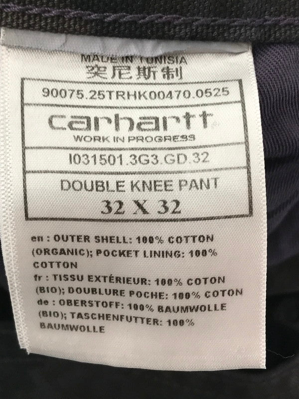 【中古品】【メンズ】 CARHARTT WIP カーハート ワークインプログレス DOUBLE KNEE PANTS I031501.3G3.GD.32 ダブルニー パンツ ボトムス 153-260709-rt-08-tag サイズ：32×32 カラー：グレー系 万代Net店
