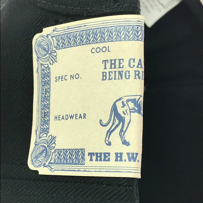【中古品】【メンズ】 THE H.W.DOG&CO. ザエイチダブリュードッグアンドコー TRUCKER CAP D-00004 トラッカーキャップ 帽子 185-260701-na-14-tagh サイズ：36 カラー：ブラック 万代Net店