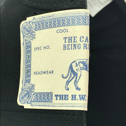 【中古品】【メンズ】 THE H.W.DOG&CO. ザエイチダブリュードッグアンドコー TRUCKER CAP D-00004 トラッカーキャップ 帽子 185-260701-na-14-tagh サイズ：36 カラー：ブラック 万代Net店