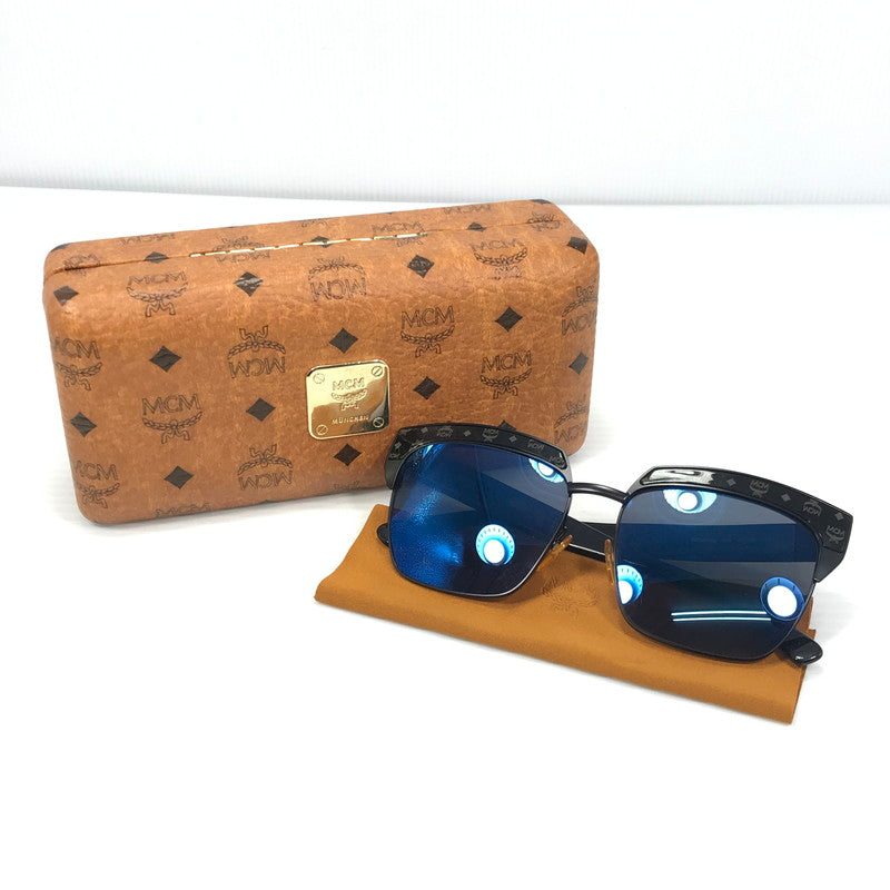【中古品】【メンズ】 MCM エム・シー・エム SUNGLASSES MCM102S-005 サングラス アイウェア アクセサリー 203-260703-YY-22-tagh サイズ：56□16 145 カラー：ブラック 万代Net店