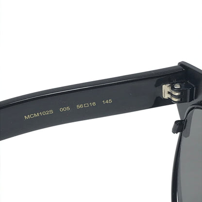 【中古品】【メンズ】 MCM エム・シー・エム SUNGLASSES MCM102S-005 サングラス アイウェア アクセサリー 203-260703-YY-22-tagh サイズ：56□16 145 カラー：ブラック 万代Net店