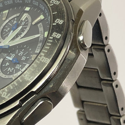 【現状渡し品】【メンズ】 CASIO カシオ OCEANUS OCW-M800TBJ-1AJF オシアナス アナログ ソーラー腕時計 198-260629-ty-05-tagh カラー：シルバー 万代Net店