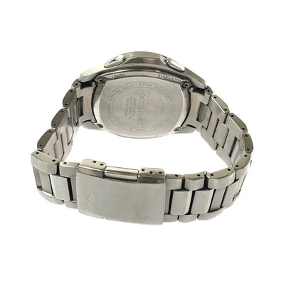 【現状渡し品】【メンズ】 CASIO カシオ OCEANUS OCW-M800TBJ-1AJF オシアナス アナログ ソーラー腕時計 198-260629-ty-05-tagh カラー：シルバー 万代Net店