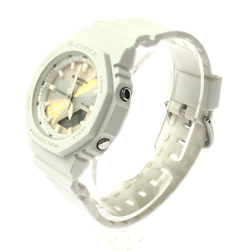 【中古美品】【レディース】 G-SHOCK ジーショック ANALOG DIGITAL WOMEN GMA-P2100PC-7AJF アナログ デジタル ウィメン クォーツ 腕時計 196-260629-ty-02-tagh カラー：ホワイト 万代Net店