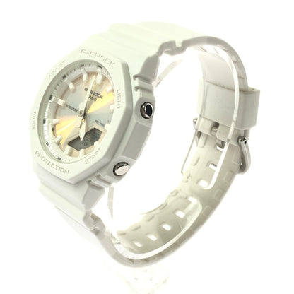 【中古美品】【レディース】 G-SHOCK ジーショック ANALOG DIGITAL WOMEN GMA-P2100PC-7AJF アナログ デジタル ウィメン クォーツ 腕時計 196-260629-ty-02-tagh カラー：ホワイト 万代Net店