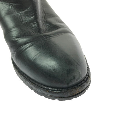 【現状渡し品】【レディース】 CHANEL シャネル LACE-UP LONG BOOTS レースアップ ロングブーツ 靴 183-260706-na-17-tagh サイズ：37 カラー：BLACK 万代Net店