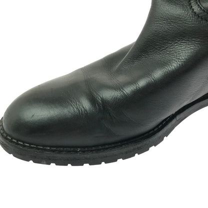 【現状渡し品】【レディース】 CHANEL シャネル LACE-UP LONG BOOTS レースアップ ロングブーツ 靴 183-260706-na-17-tagh サイズ：37 カラー：BLACK 万代Net店