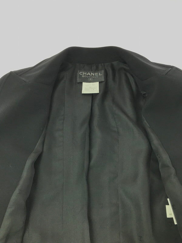 【中古品】【レディース】 97P VINTAGE TAILORED JACKET 97年 スプリング ヴィンテージ テーラードジャケット ココマーク ライトアウター 183-260625-YY-02-tagh サイズ：38 カラー：ブラック 万代Net店