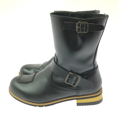 【中古品】【メンズ】 WILDWING ワイルドウィング ENGINEER BOOTS WWM-0006 エンジニア ブーツ 靴 165-260706-na-16-tagh サイズ：26cm カラー：BLACK 万代Net店
