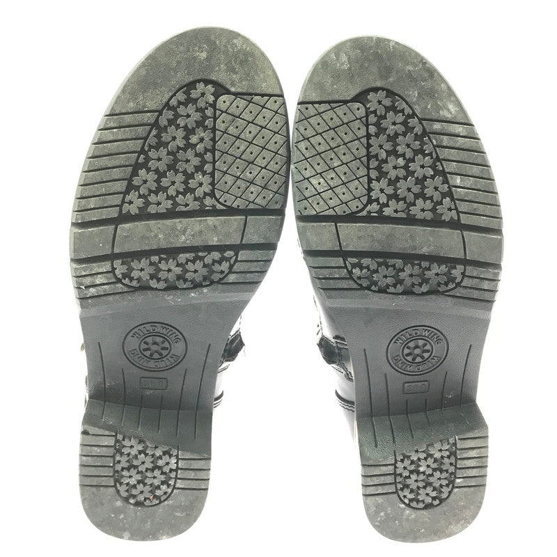 【中古品】【メンズ】 WILDWING ワイルドウィング ENGINEER BOOTS WWM-0006 エンジニア ブーツ 靴 165-260706-na-16-tagh サイズ：26cm カラー：BLACK 万代Net店