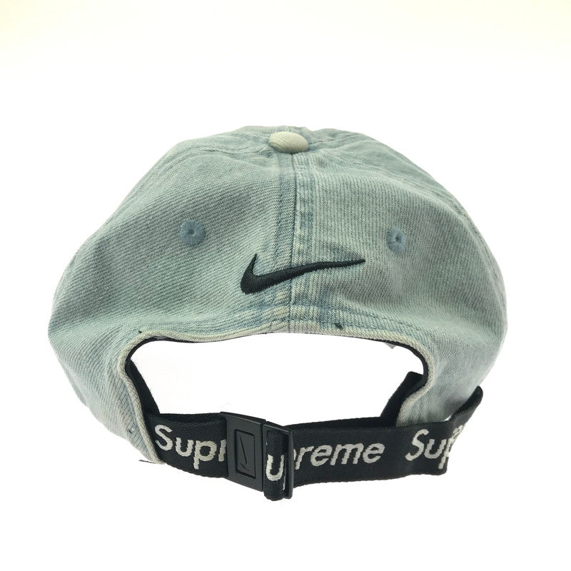 【中古品】【メンズ】 SUPREME シュプリーム × NIKE ACG ナイキ エーシージー 22AW DENIM 6-PANEL CAP DQ7832-469 デニム 6パネル キャップ 帽子 185-260716-rt-10-tagh サイズ：ONE SIZE カラー：ブルー 万代Net店