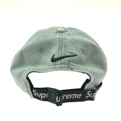【中古品】【メンズ】 SUPREME シュプリーム × NIKE ACG ナイキ エーシージー 22AW DENIM 6-PANEL CAP DQ7832-469 デニム 6パネル キャップ 帽子 185-260716-rt-10-tagh サイズ：ONE SIZE カラー：ブルー 万代Net店