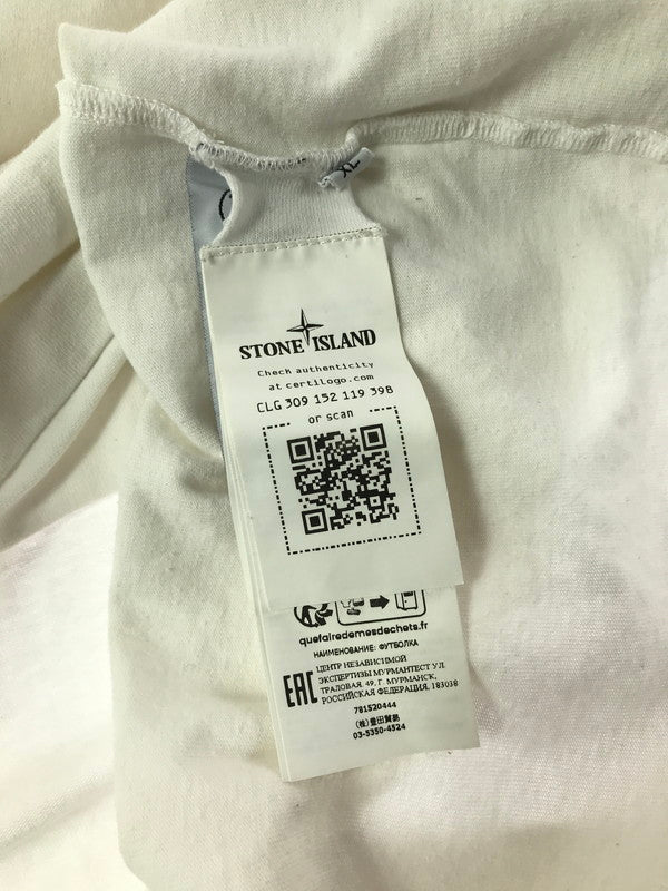 【中古品】【メンズ】 COTTON S/S T-SHIRT 781520444 コットン ショートスリーブ Tシャツ 半袖 トップス 141-260625-YY-03-tagh サイズ：XL カラー：ホワイト 万代Net店