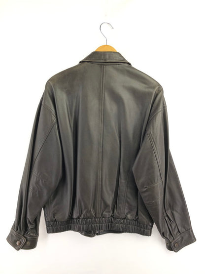 【現状渡し品】【メンズ】 INTERMEZZO インターメッツォ LEATHER ZIP UP JACKET 6259492 レザー ジップアップ ジャケット アウター 146-260909-na-13-tagh サイズ：M カラー：ダークブラウン 万代Net店