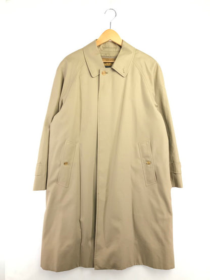【中古品】【メンズ】 BURBERRYS バーバリーズ CHECK LINED BALMACAAN COAT チェックライナー付き バルマカーンコート ステンカラーコート アウター 141-260703-YY-16-tagh サイズ：165 カラー：ベージュ 万代Net店