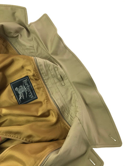 【中古品】【メンズ】 BURBERRYS バーバリーズ CHECK LINED BALMACAAN COAT チェックライナー付き バルマカーンコート ステンカラーコート アウター 141-260703-YY-16-tagh サイズ：165 カラー：ベージュ 万代Net店