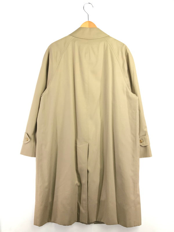 【中古品】【メンズ】 BURBERRYS バーバリーズ CHECK LINED BALMACAAN COAT チェックライナー付き バルマカーンコート ステンカラーコート アウター 141-260703-YY-16-tagh サイズ：165 カラー：ベージュ 万代Net店
