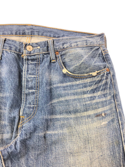 【現状渡し品】【メンズ】 LEVI'S リーバイス 00's 501 DENIM PANTS 03501-01 2000年代 501 デニム パンツ フィリピン製 ジーンズ 157-260702-rt-07-tag サイズ：W34 カラー：インディゴ 万代Net店