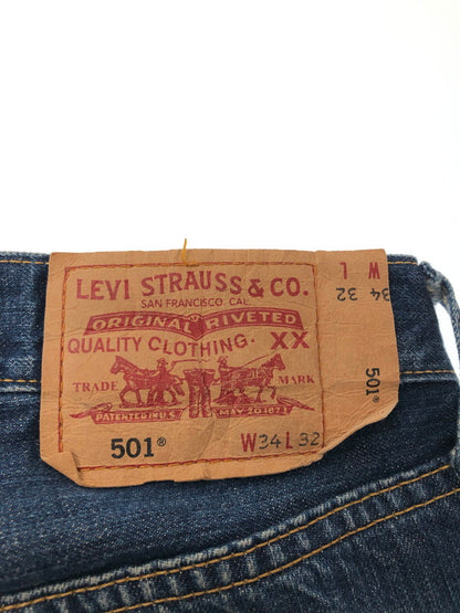 【中古品】【メンズ】 LEVI'S 00's 501 DENIM PANTS 03501-01 フィリピン製 501 デニム パンツ ボトムス ジーンズ 157-260627-rt-27-tagh サイズ：W34 カラー：インディゴ 万代Net店
