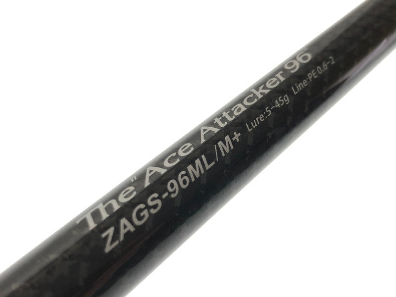 【中古美品】 EVERGREEN エバーグリーン ゼファー アバンギャルド エースアタッカー96 ZAGS-96ML M+ スピニングロッド ルアーロッド【代金引換不可】【佐川急便発送】 釣り 釣り具等 133-260704-na-03-tagh 万代Net店