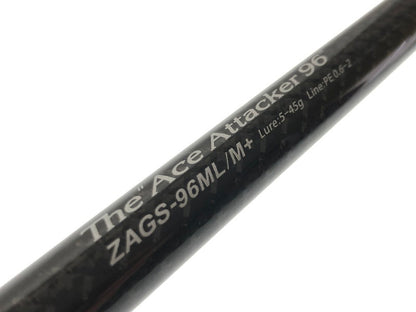 【中古美品】 EVERGREEN エバーグリーン ゼファー アバンギャルド エースアタッカー96 ZAGS-96ML M+ スピニングロッド ルアーロッド【代金引換不可】【佐川急便発送】 釣り 釣り具等 133-260704-na-03-tagh 万代Net店