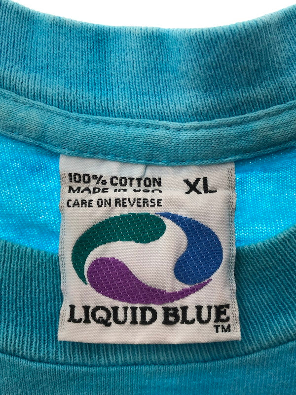 【中古品】【メンズ】 BEN&JERRY’S ベン＆ジェリーズ 90's LIQUID BLUE COMPANY TEE リキッド ブルー カンパニーTシャツ トップス 146-260628-rt-16-tagh カラー：マルチカラー 万代Net店