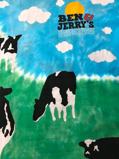【中古品】【メンズ】 BEN&JERRY’S ベン＆ジェリーズ 90's LIQUID BLUE COMPANY TEE リキッド ブルー カンパニーTシャツ トップス 146-260628-rt-16-tagh カラー：マルチカラー 万代Net店