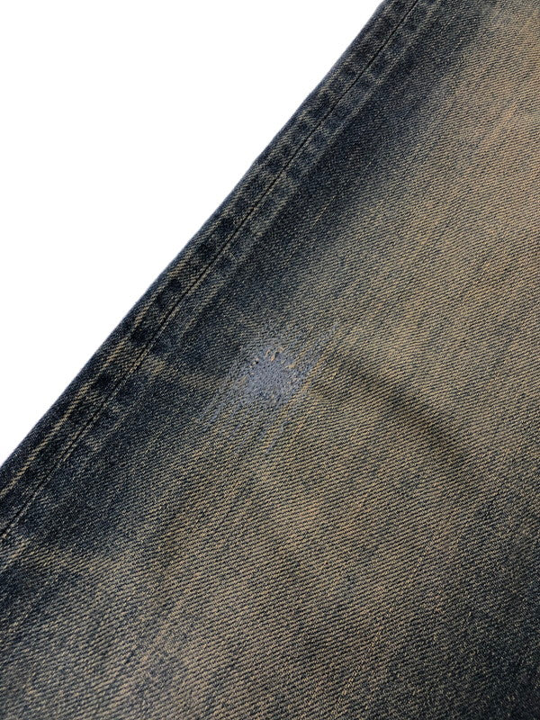 【現状渡し品】【メンズ】 HYSTERIC GLAMOUR ヒステリック グラマー 24SS STUDS DENIM PANTS 02241AP16 RCR加工 スタッズ デニム パンツ ジーンズ ボトムス 151-260627-rt-23-tagh サイズ：32 カラー：ブルー 万代Net店