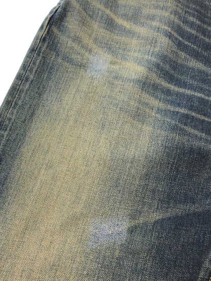 【現状渡し品】【メンズ】 HYSTERIC GLAMOUR ヒステリック グラマー 24SS STUDS DENIM PANTS 02241AP16 RCR加工 スタッズ デニム パンツ ジーンズ ボトムス 151-260627-rt-23-tagh サイズ：32 カラー：ブルー 万代Net店