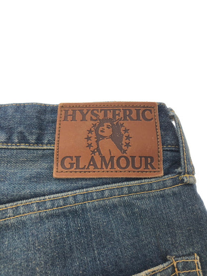 【現状渡し品】【メンズ】 HYSTERIC GLAMOUR ヒステリック グラマー 24SS STUDS DENIM PANTS 02241AP16 RCR加工 スタッズ デニム パンツ ジーンズ ボトムス 151-260627-rt-23-tagh サイズ：32 カラー：ブルー 万代Net店