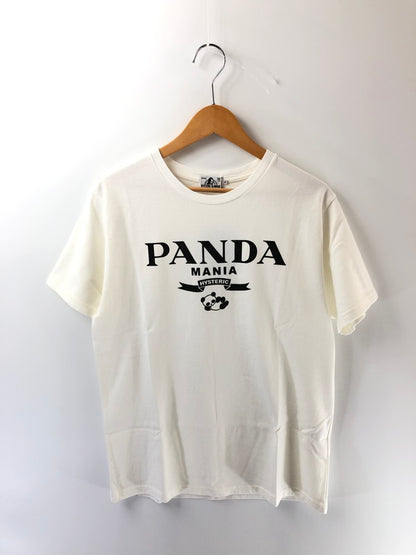 【中古美品】【メンズ】 HYSTERIC GLAMOUR ヒステリックグラマー × 野口 強 ノグチ ツヨシ PANDA MANIA T-SHIRT 02173CT26 パンダ マニア Tシャツ トップス 140-260628-rt-15-tagh カラー：ホワイト 万代Net店
