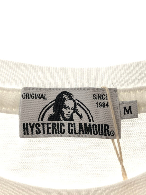 【中古美品】【メンズ】 HYSTERIC GLAMOUR ヒステリックグラマー × 野口 強 ノグチ ツヨシ PANDA MANIA T-SHIRT 02173CT26 パンダ マニア Tシャツ トップス 140-260628-rt-15-tagh カラー：ホワイト 万代Net店