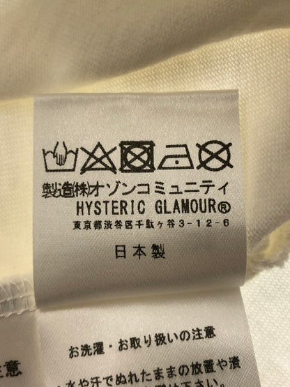 【中古美品】【メンズ】 HYSTERIC GLAMOUR ヒステリックグラマー × 野口 強 ノグチ ツヨシ PANDA MANIA T-SHIRT 02173CT26 パンダ マニア Tシャツ トップス 140-260628-rt-15-tagh カラー：ホワイト 万代Net店