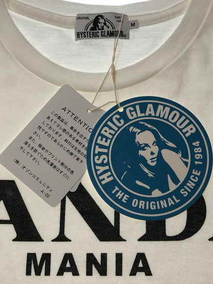 【中古美品】【メンズ】 HYSTERIC GLAMOUR ヒステリックグラマー × 野口 強 ノグチ ツヨシ PANDA MANIA T-SHIRT 02173CT26 パンダ マニア Tシャツ トップス 140-260628-rt-15-tagh カラー：ホワイト 万代Net店