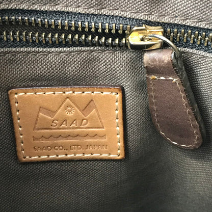 【中古品】【メンズ】 SAAD サード LEATHER TOTE BAG レザー トート バッグ 鞄 カバン 188-260707-ty-07-tagh カラー：ブラウン 万代Net店